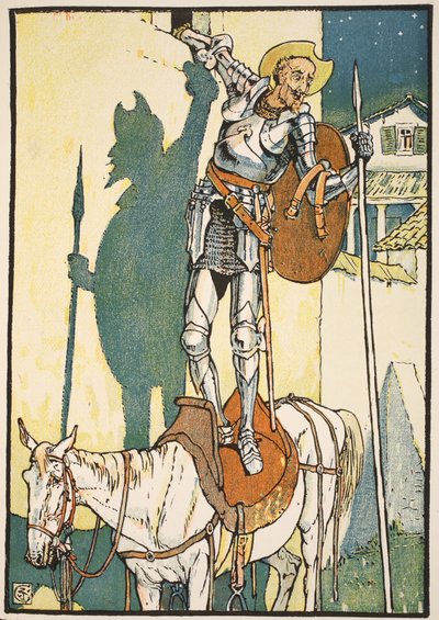 The Enchantment of Don Quixote, illustration from 